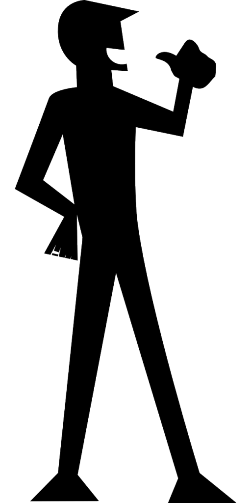 Personnage s'auto-désignant