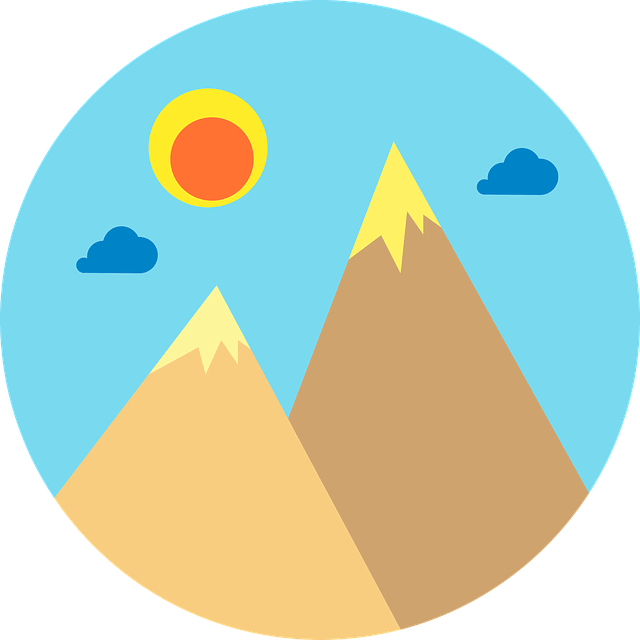 sommet d'une montagne