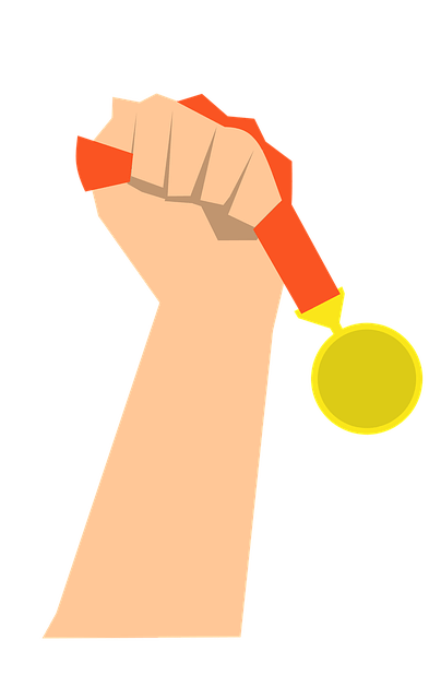 médaille première place